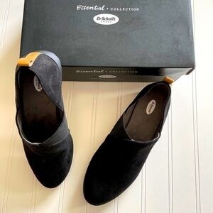 Dr Scholl’s Retrograde Black Comfort Slip on Shoe New Size 6